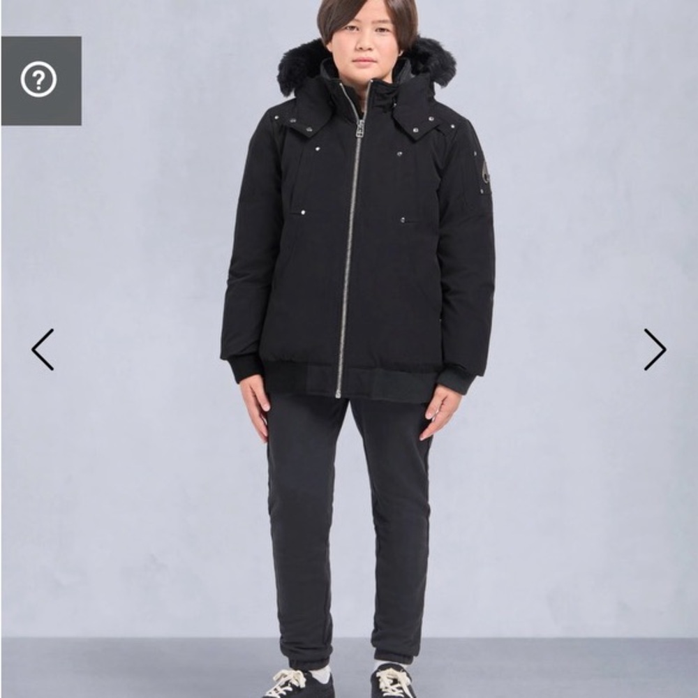 Moose Knuckles shearling bomber jacket KIDS COAT